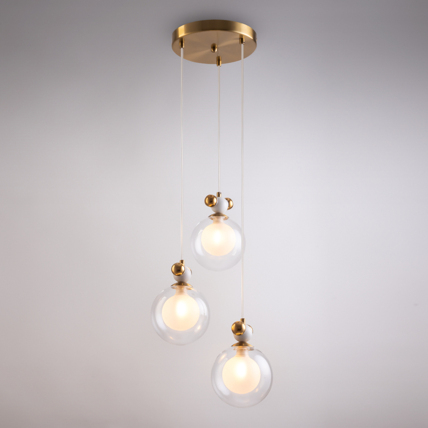 Freya Modern Pitch Подвесной светильник цвет: латунь FR5364PL-03BS