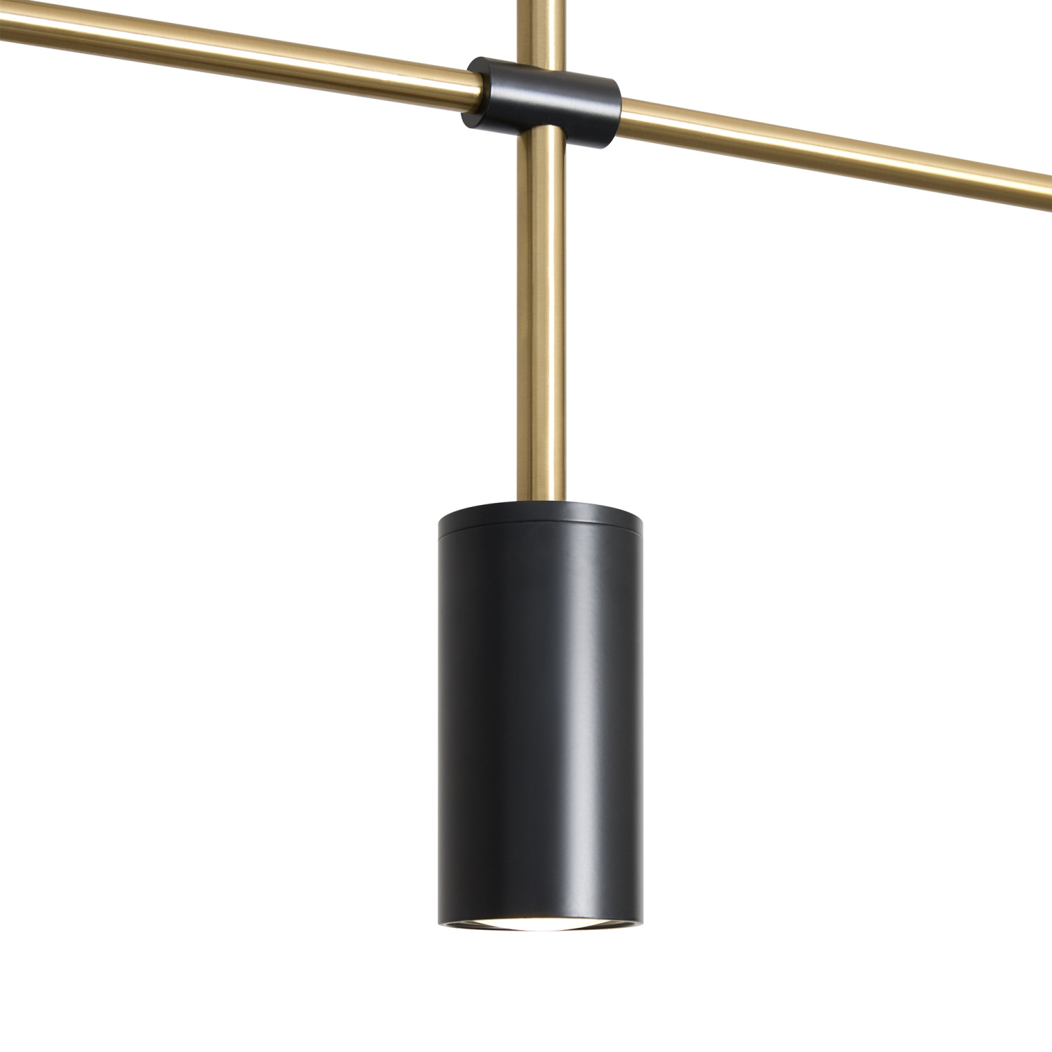 Freya Modern Enzo Подвесной светильник цвет: черный и латунь FR5201PL-04B
