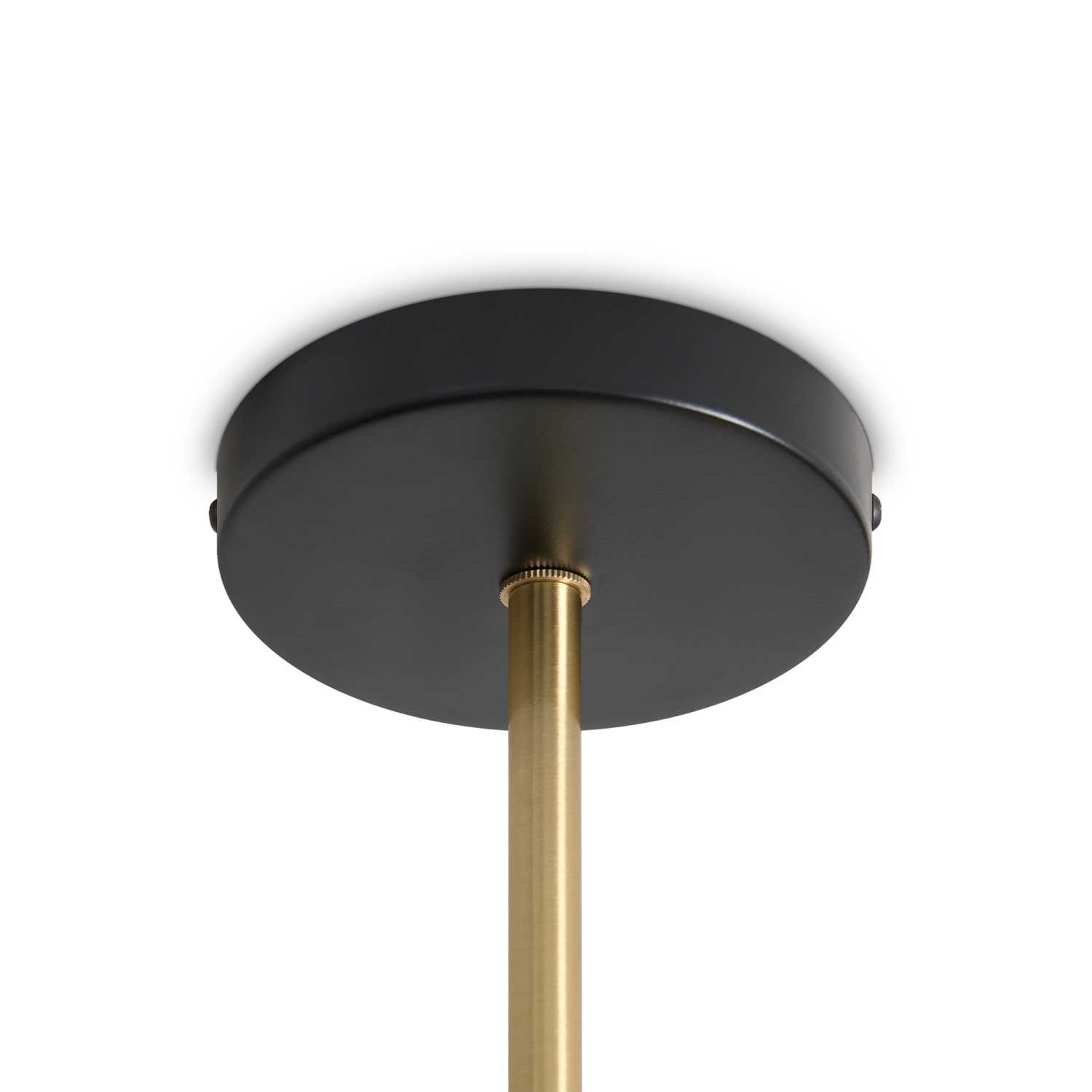 Freya Modern Enzo Подвесной светильник цвет: черный и латунь FR5201PL-04B