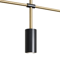 Freya Modern Enzo Подвесной светильник цвет: черный и латунь FR5201PL-04B
