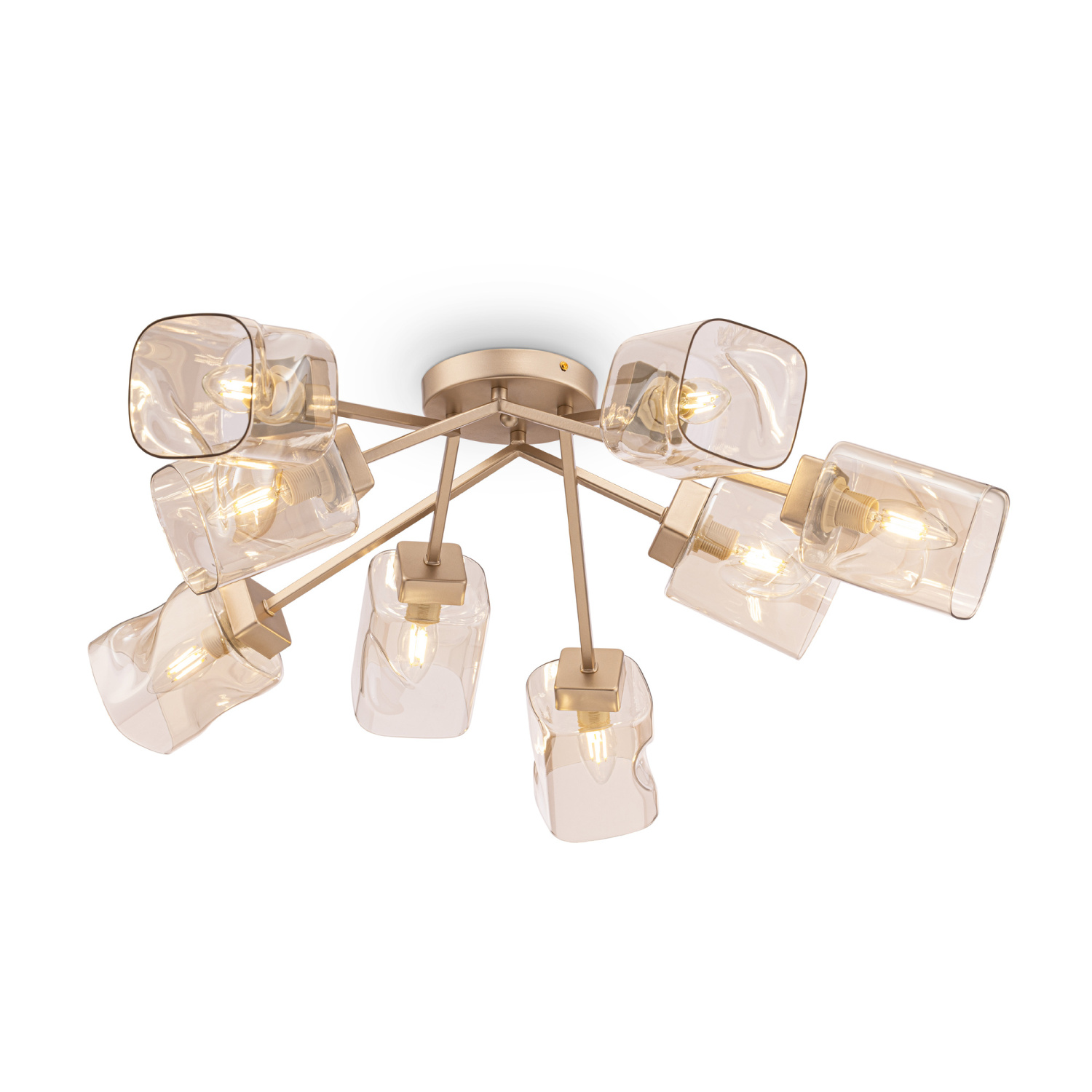 Freya Modern Isabella Потолочный светильник цвет: матовое золото FR5095CL-08G