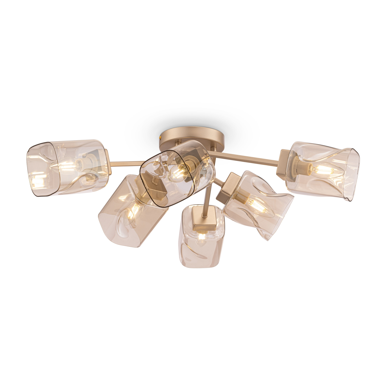 Freya Modern Isabella Потолочный светильник цвет: матовое золото FR5095CL-06G