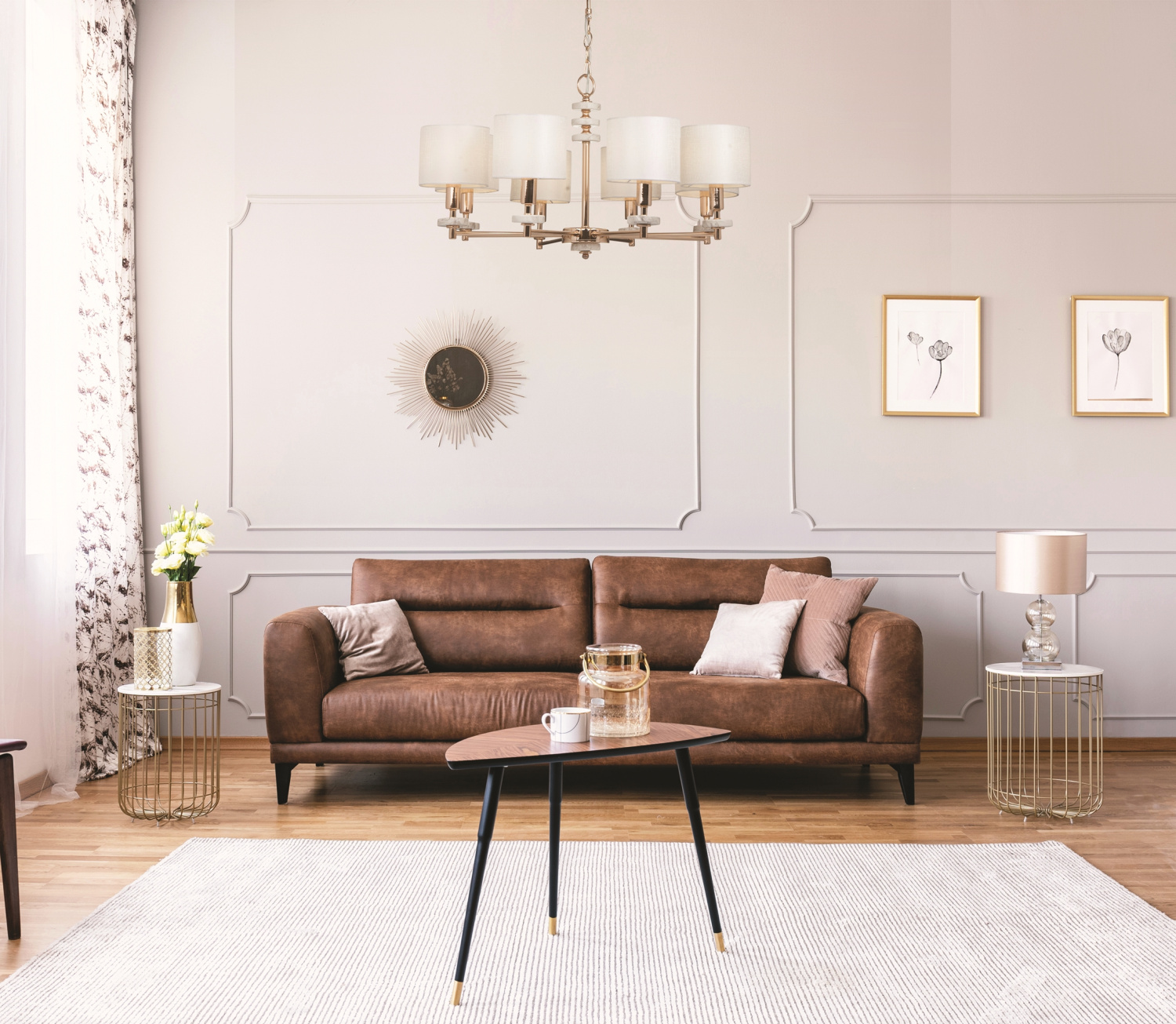 Freya Modern Tiana Настенный светильник (бра) цвет: золото FR5015WL-01G