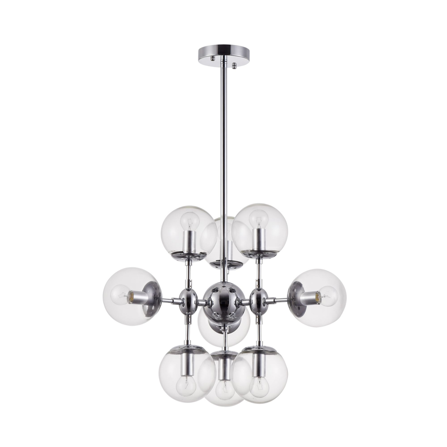 Freya Modern Richard Подвесной светильник цвет: хром FR5596PL-09CH