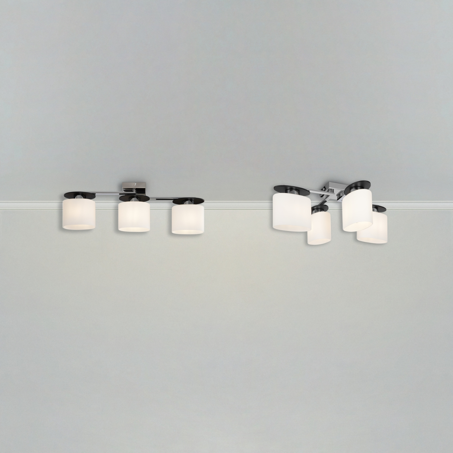 Freya Modern Bice Потолочный светильник цвет: хром FR5101-CL-04-CN