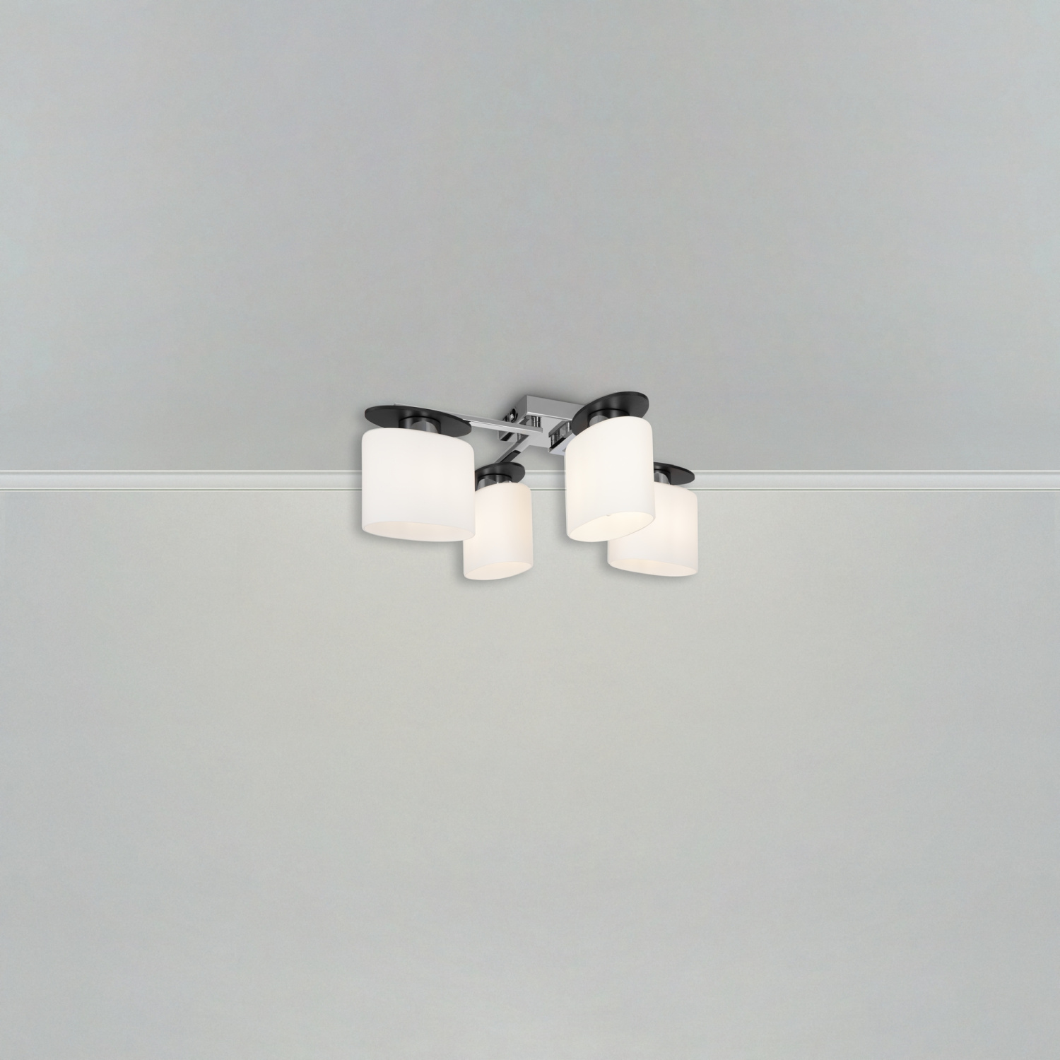 Freya Modern Bice Потолочный светильник цвет: хром FR5101-CL-04-CN