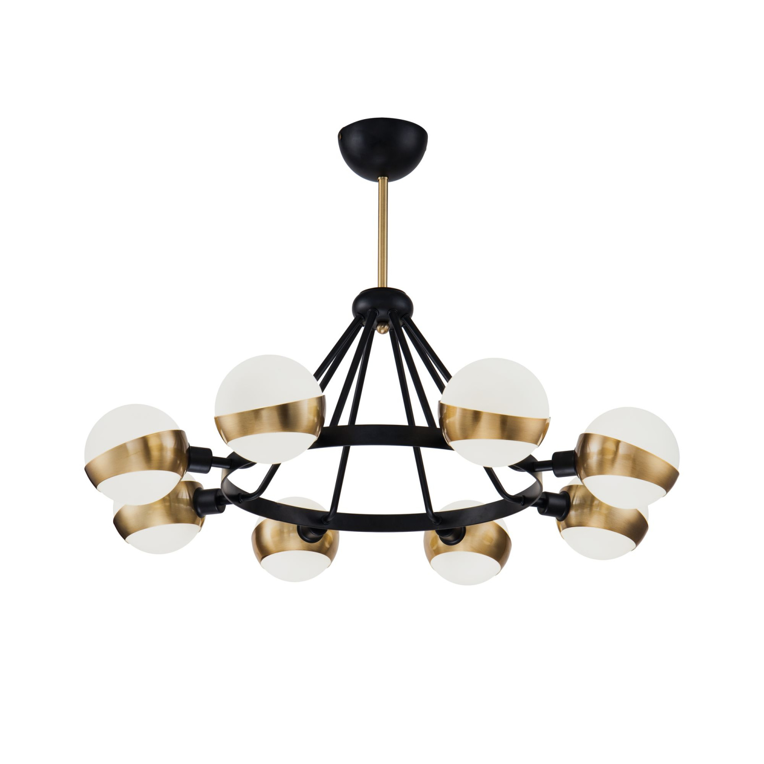 Freya Modern Silvia Люстра цвет: черный FR5009PL-08B