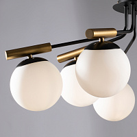 Freya Modern Paolina Потолочный светильник цвет: черный FR5011CL-08B