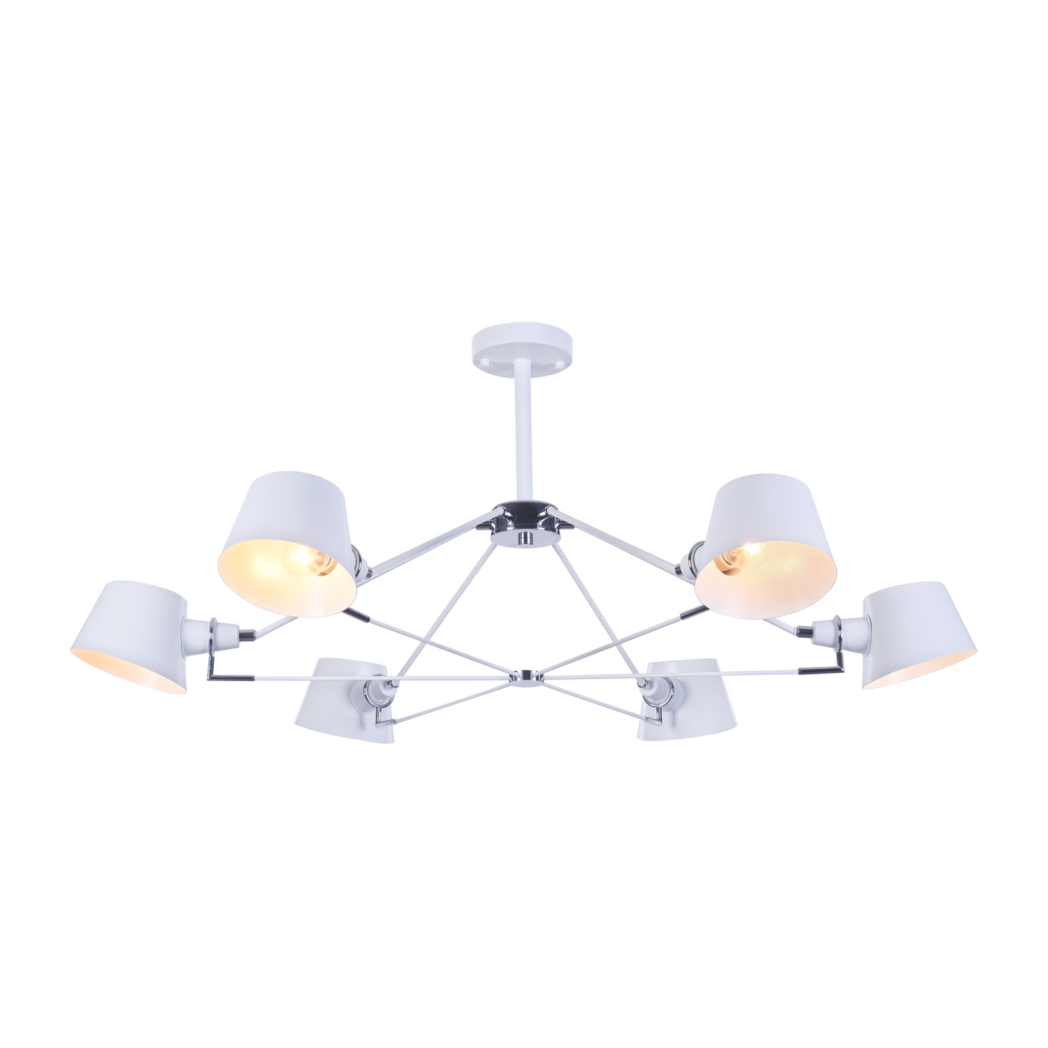 Freya Modern Abigail Люстра цвет: белый FR5038-CL-06-W