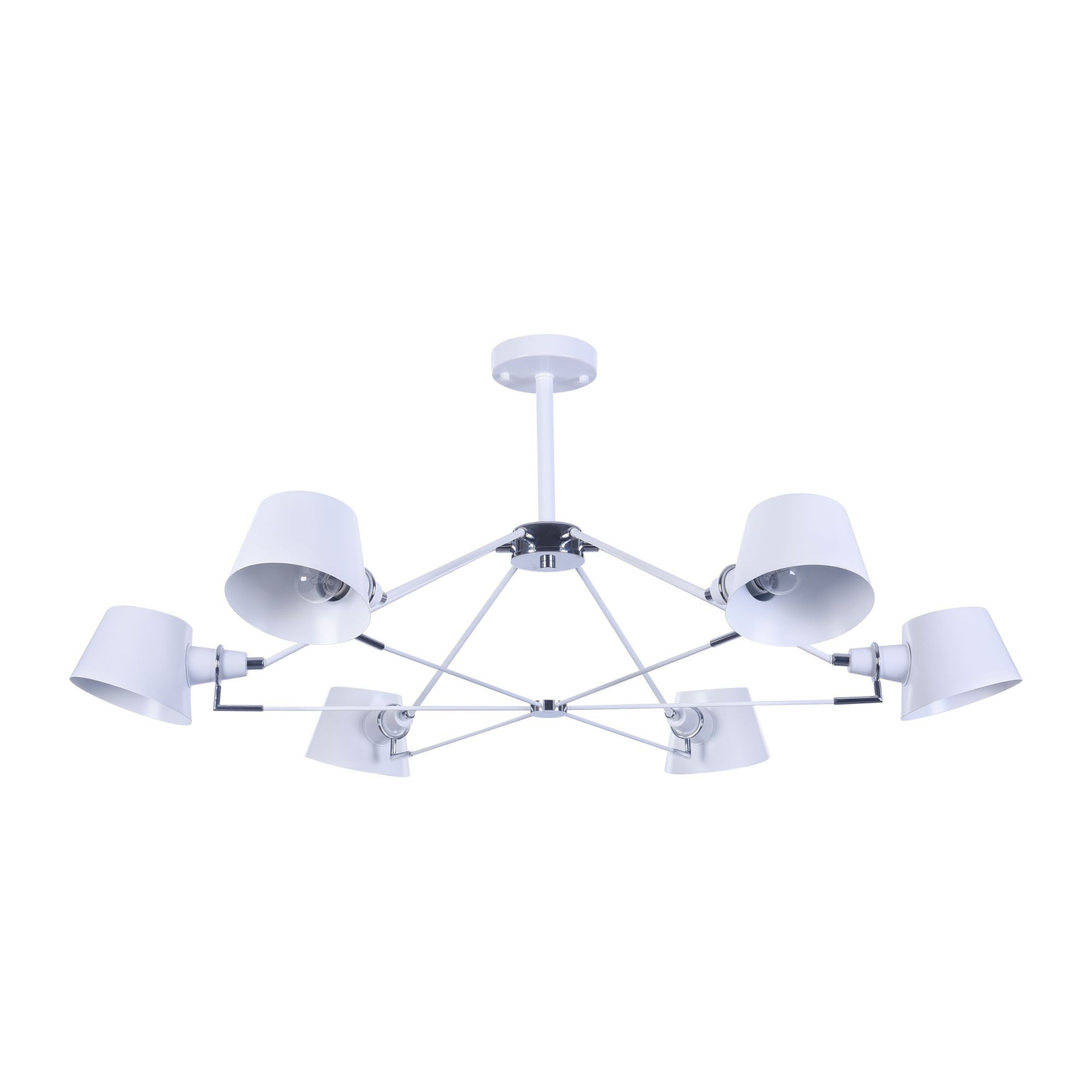 Freya Modern Abigail Люстра цвет: белый FR5038-CL-06-W