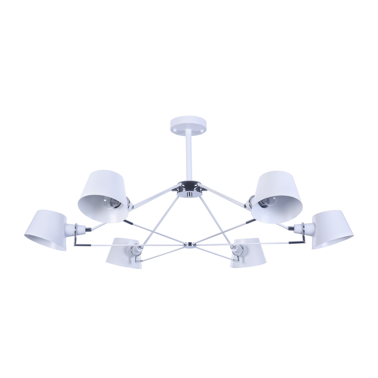 Freya Modern Abigail Люстра цвет: белый FR5038-CL-06-W