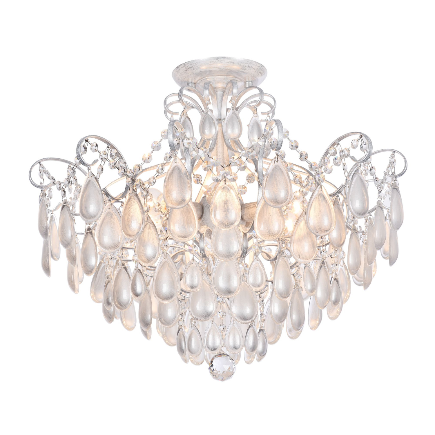 Freya Classic Chabrol Люстра цвет: серебро FR2302CL-06S