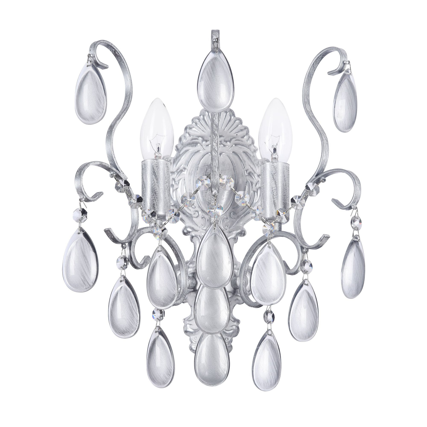 Freya Classic Chabrol Настенный светильник (бра) цвет: серебро FR2302WL-02S