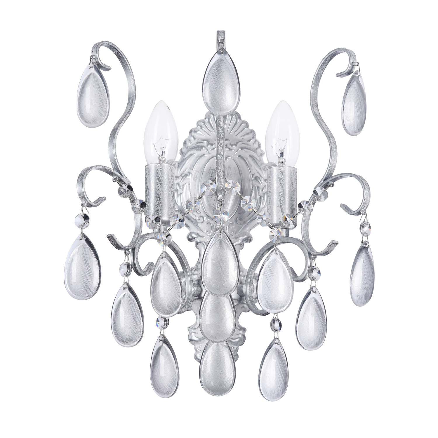 Freya Classic Chabrol Настенный светильник (бра) цвет: серебро FR2302WL-02S