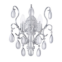 Freya Classic Chabrol Настенный светильник (бра) цвет: серебро FR2302WL-02S