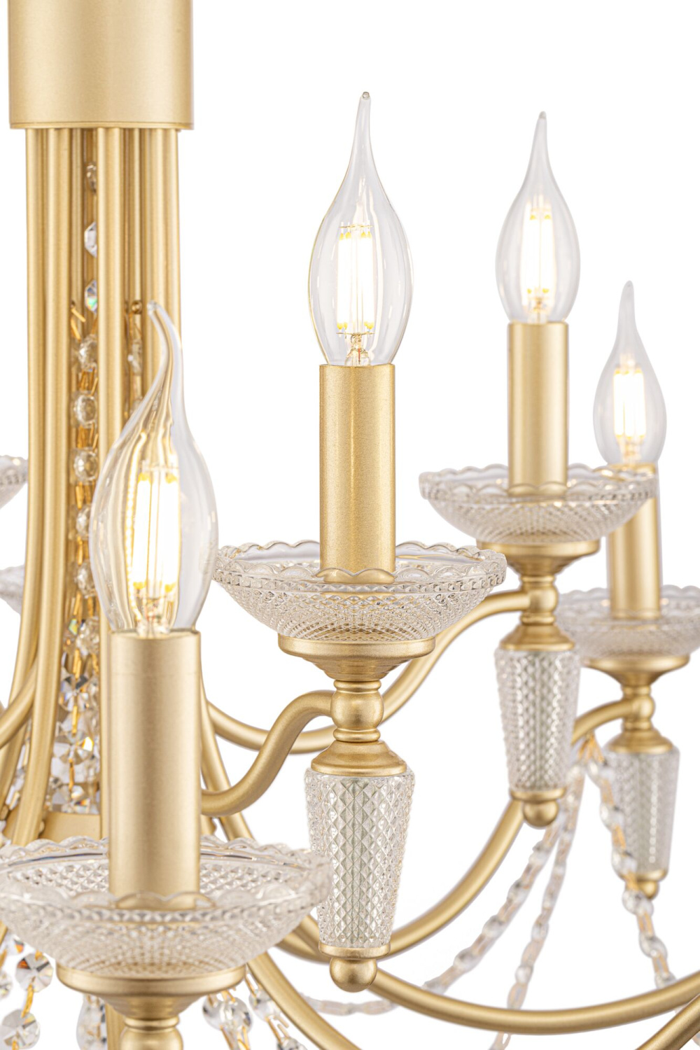 Freya Classic Zoe Люстра цвет: золото FR2009PL-12G