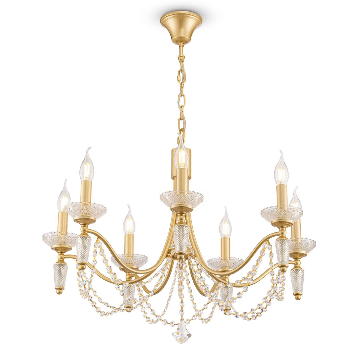 Freya Classic Zoe Люстра цвет: золото FR2009PL-07G