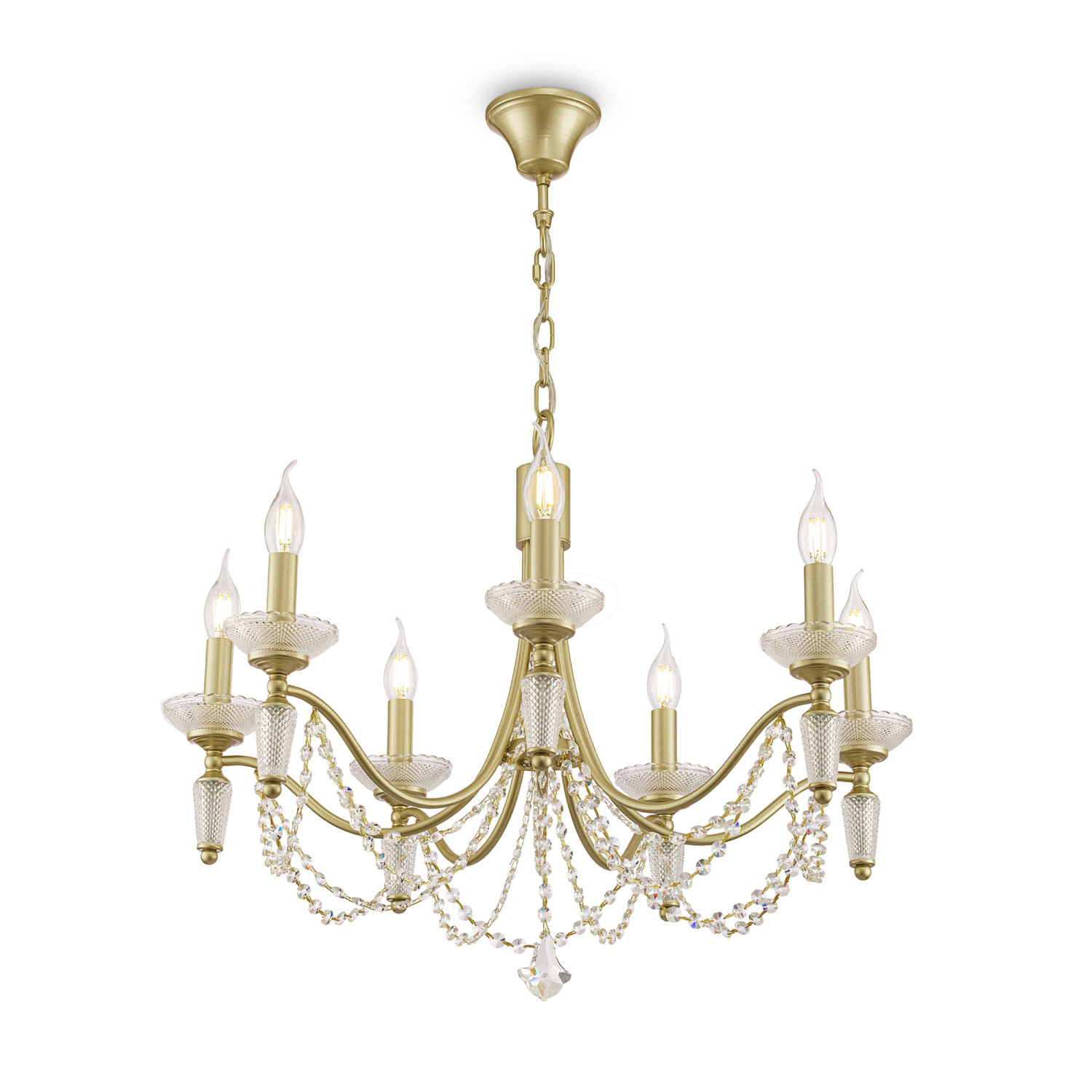 Freya Classic Zoe Люстра цвет: золото FR2009PL-07G