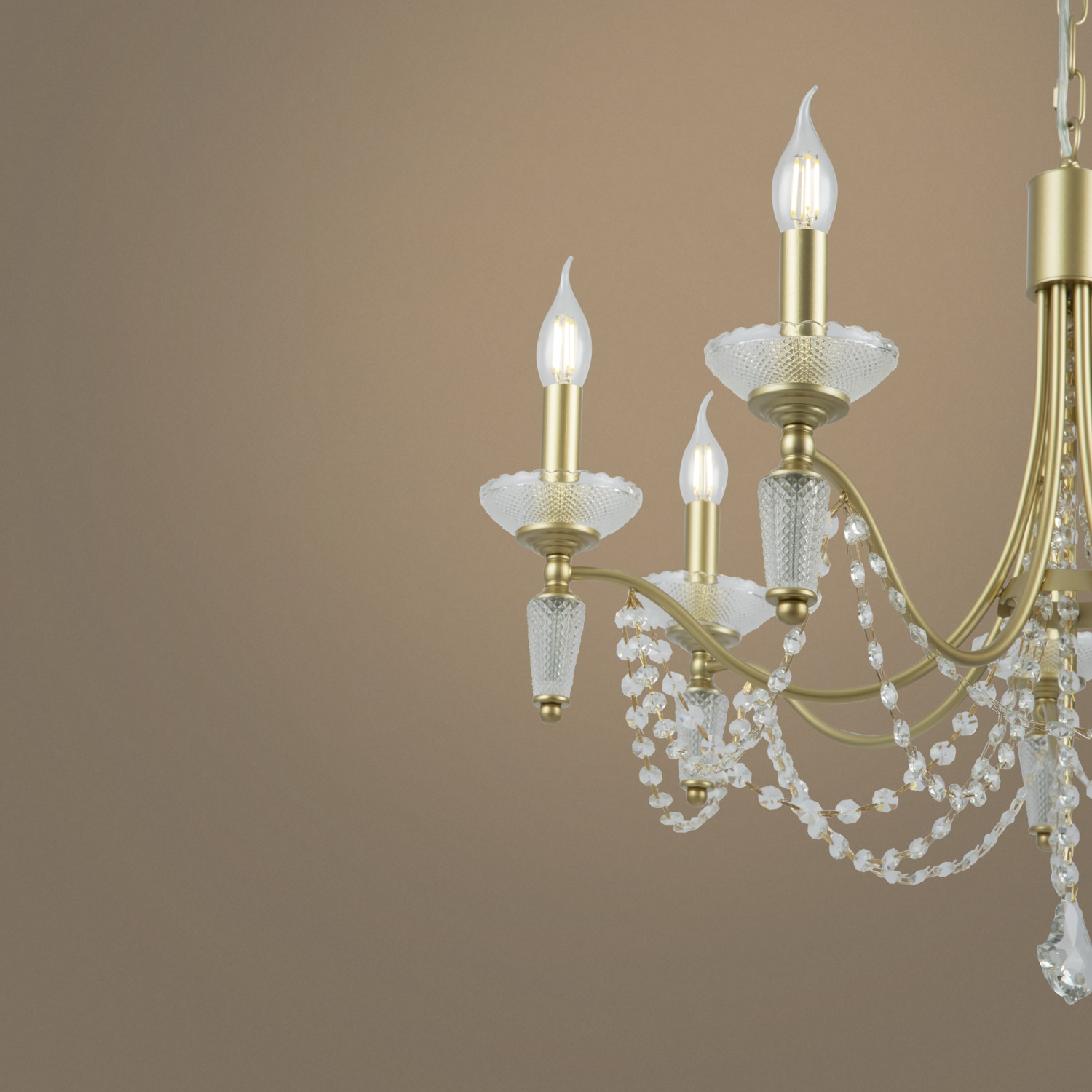 Freya Classic Zoe Люстра цвет: золото FR2009PL-07G