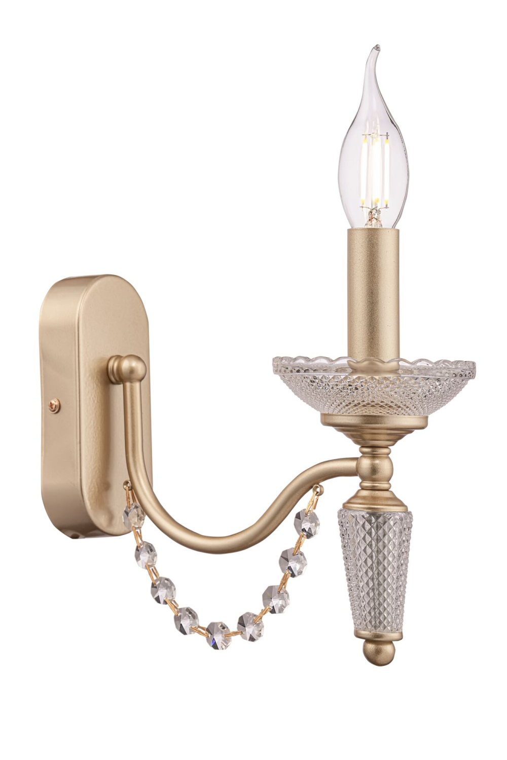 Freya Classic Zoe Настенный светильник (бра) цвет: золото FR2009WL-01G