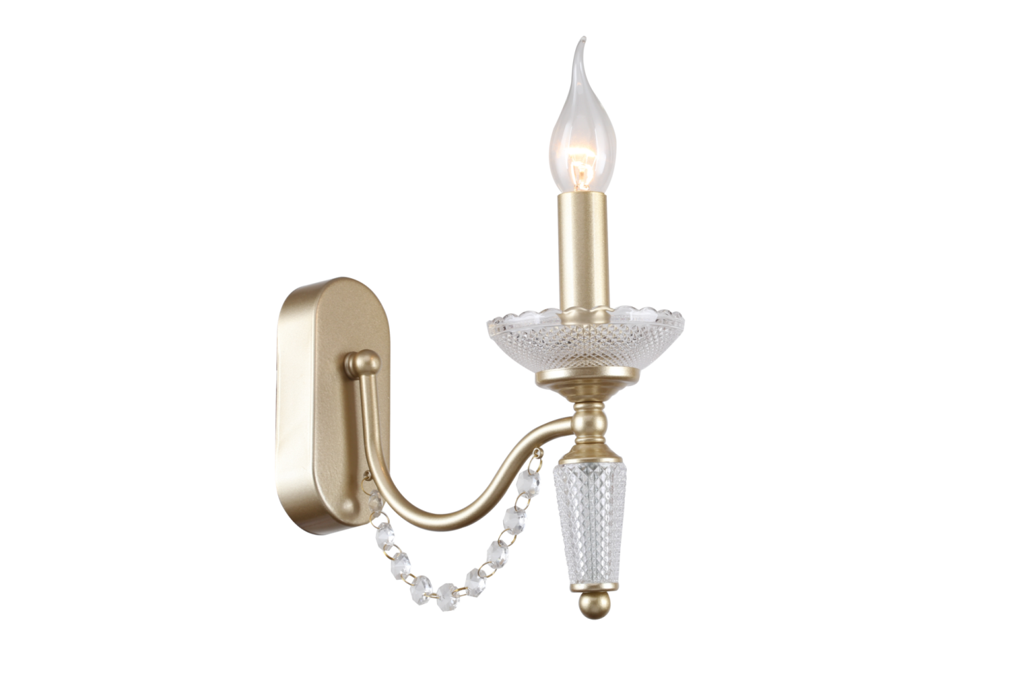 Freya Classic Zoe Настенный светильник (бра) цвет: золото FR2009WL-01G