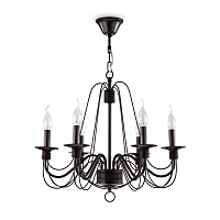 Freya Classic Velia Люстра цвет: коричневый FR2046-PL-06-BR