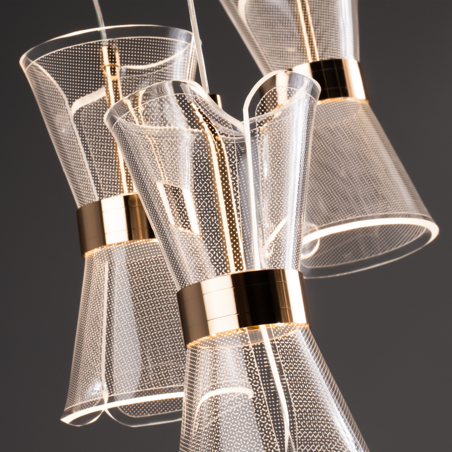 Freya Modern Dress Подвесной светильник цвет: золото FR5438PL-L37G