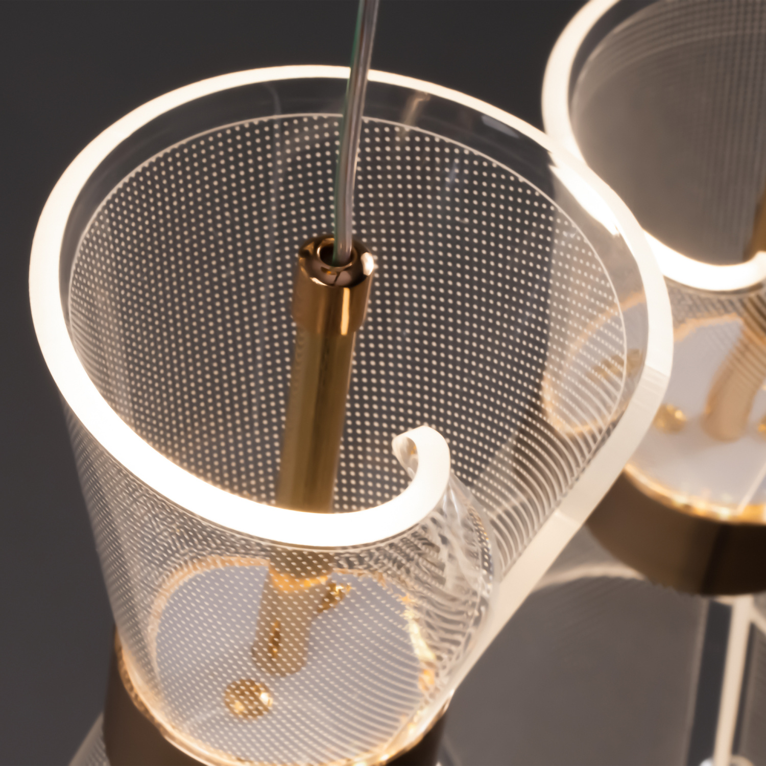 Freya Modern Dress Подвесной светильник цвет: золото FR5438PL-L37G