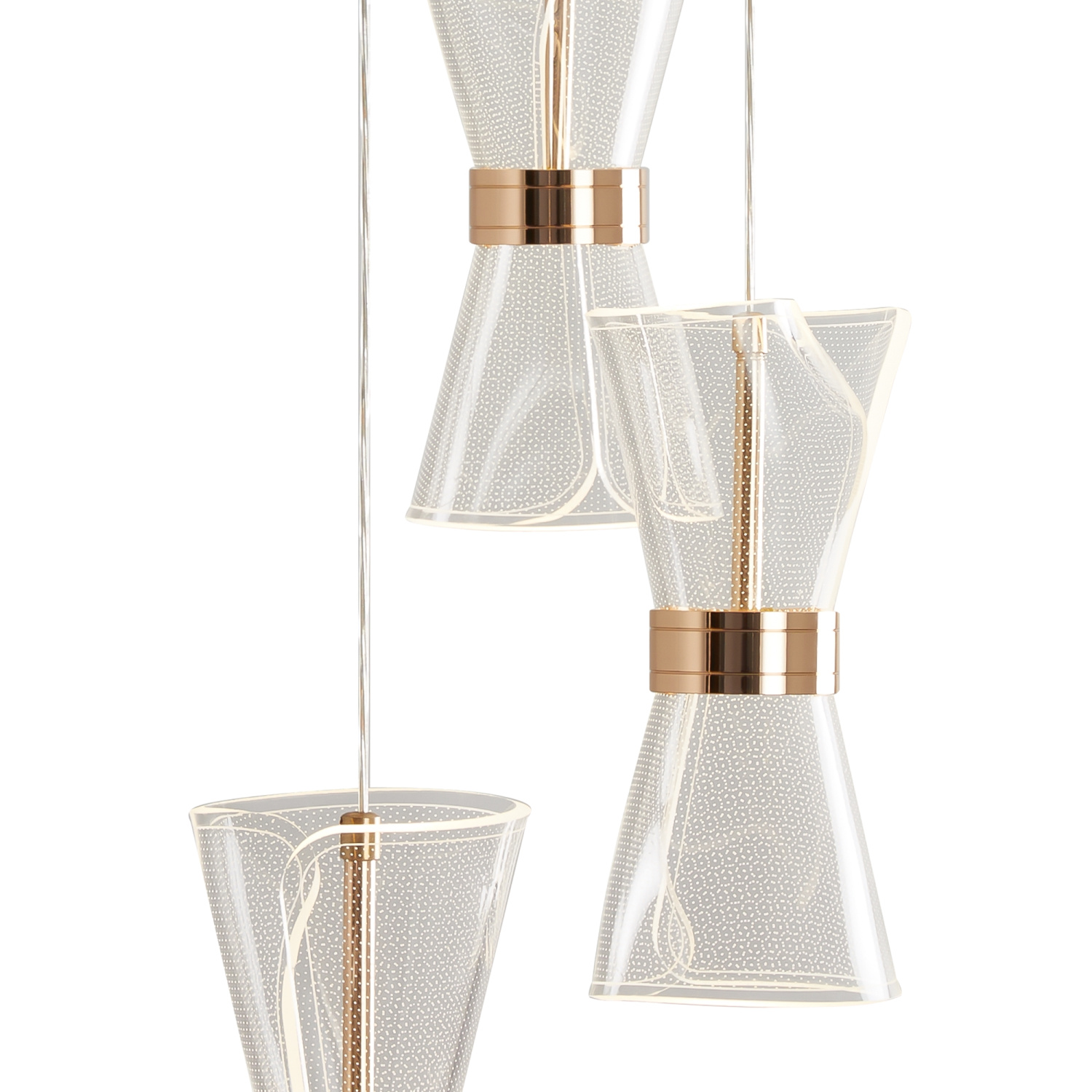 Freya Modern Dress Подвесной светильник цвет: золото FR5438PL-L37G