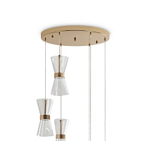 Freya Modern Dress Подвесной светильник цвет: золото FR5438PL-L37G