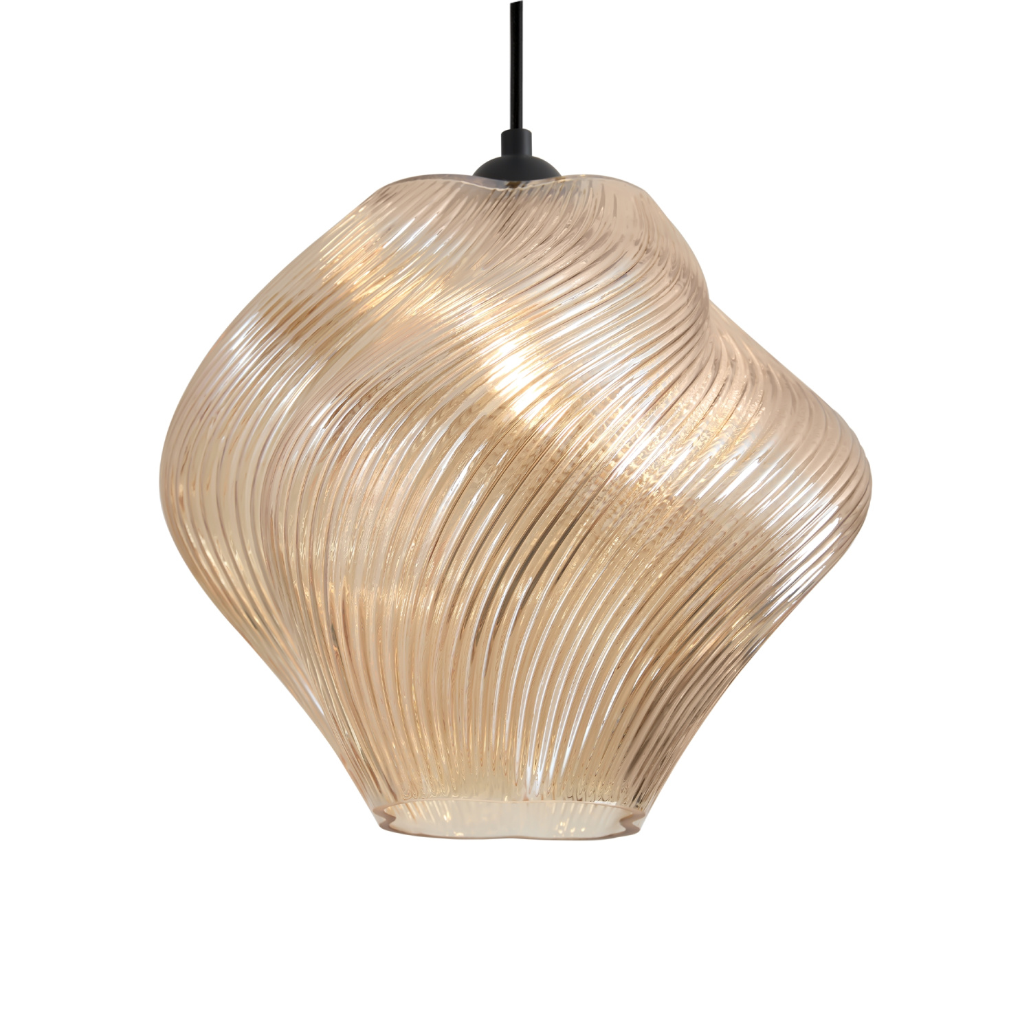 Freya Modern Shiny Подвесной светильник цвет: янтарный FR5548PL-01AM