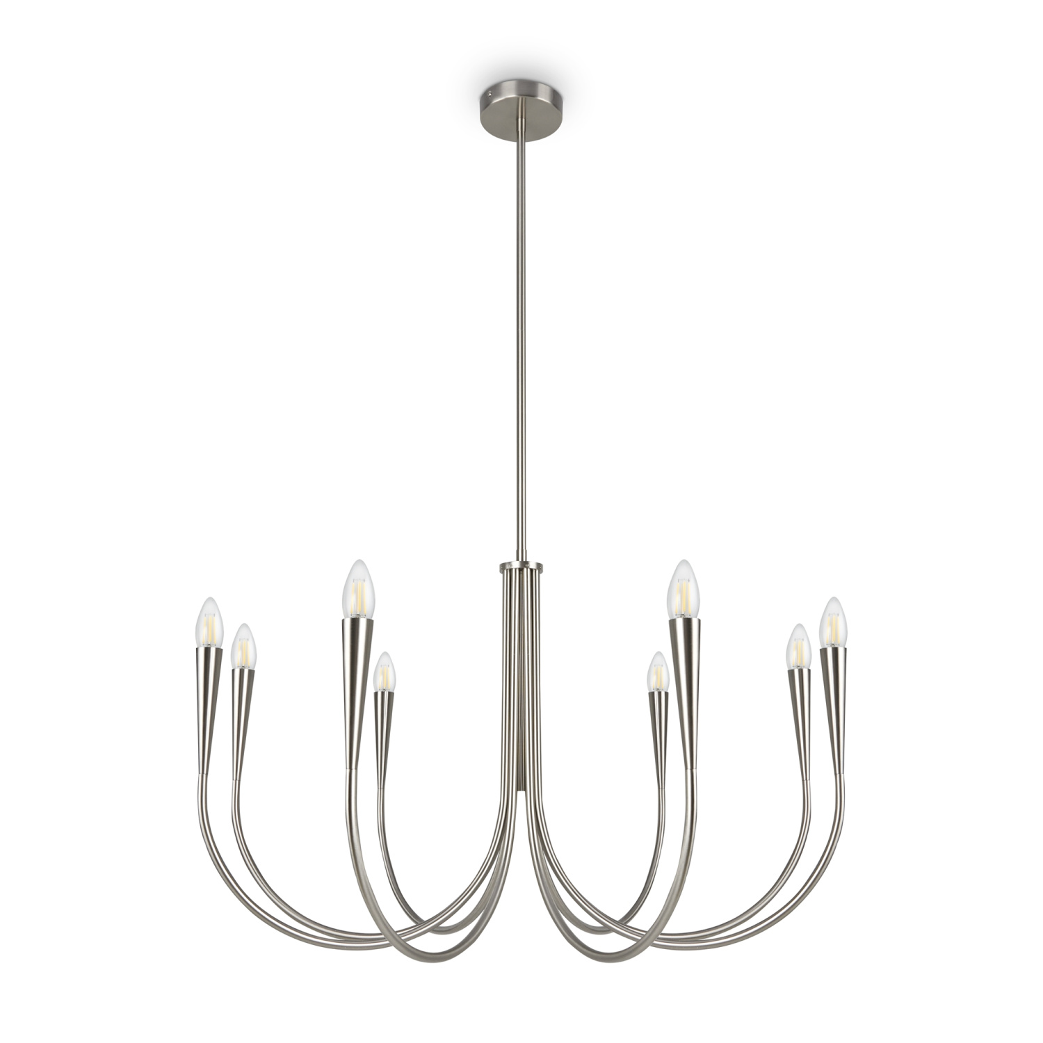 Freya Modern Branches Подвесной светильник цвет: никель FR5253PL-08N