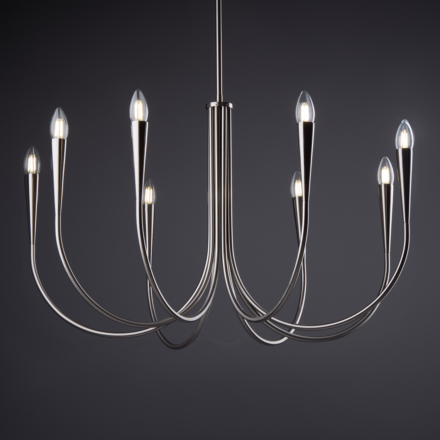 Freya Modern Branches Подвесной светильник цвет: никель FR5253PL-08N