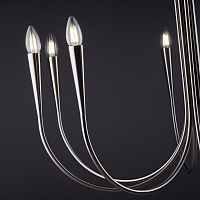 Freya Modern Branches Подвесной светильник цвет: никель FR5253PL-08N