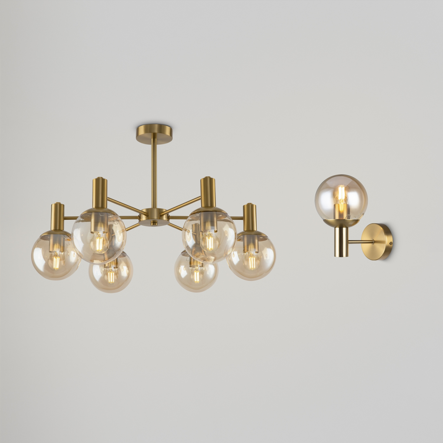 Freya Modern Globo Настенный светильник (бра) цвет: латунь FR5175WL-01BS