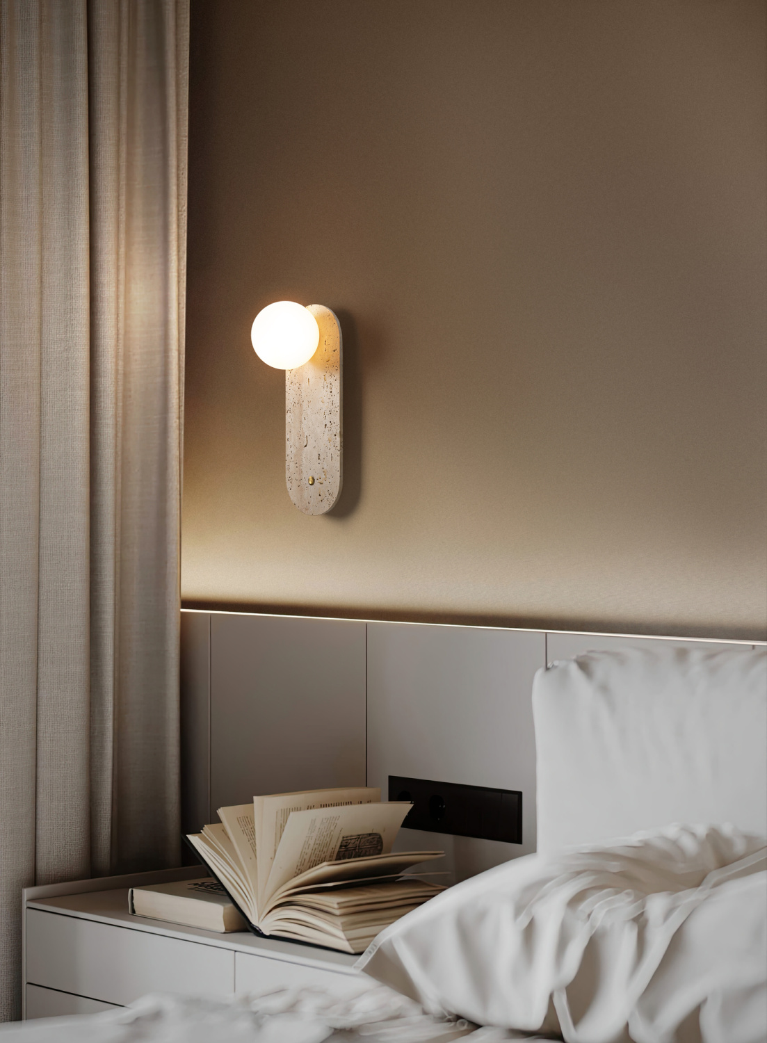 Freya Modern Sunspot Настенный светильник (бра) цвет: белый FR5482WL-L8BG