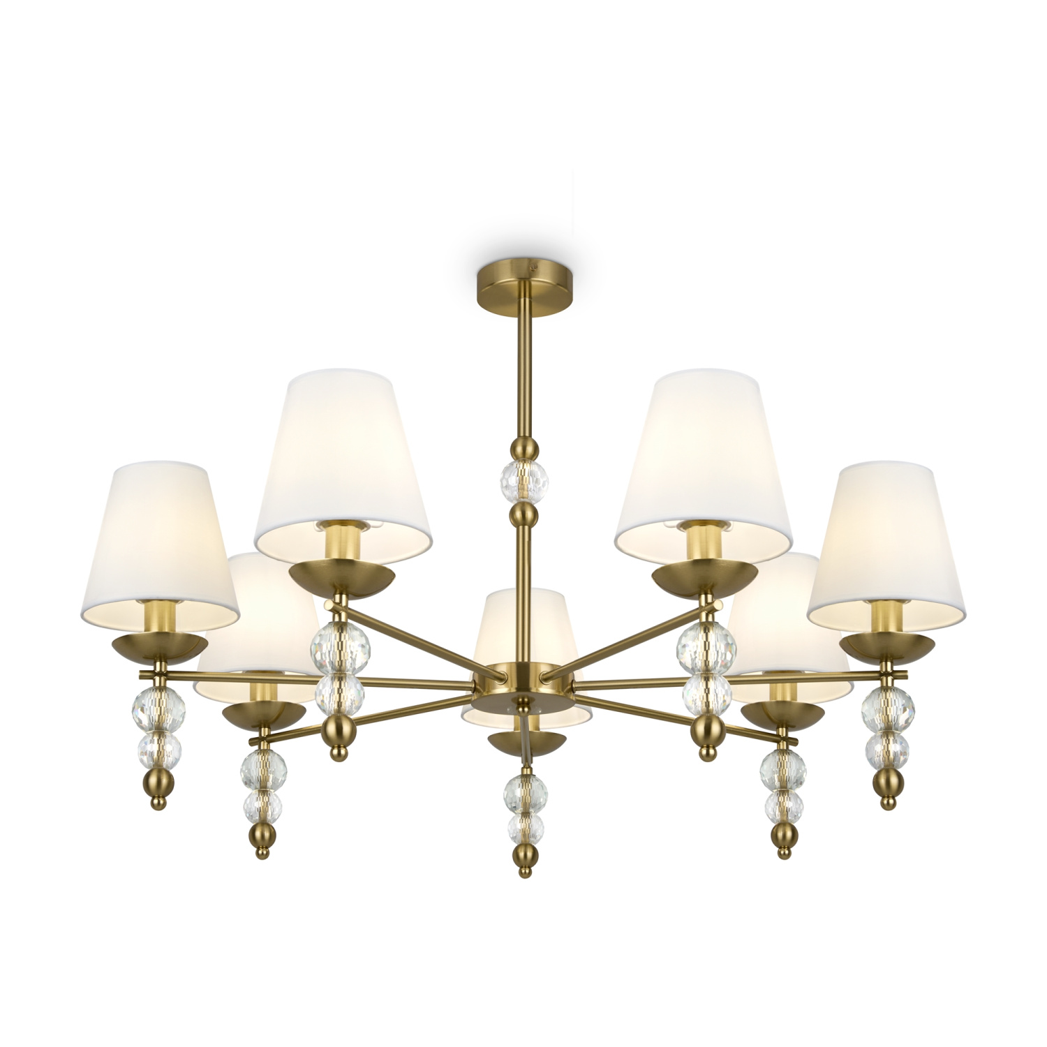 Freya Crystal Side Потолочный светильник цвет: латунь FR1009CL-07BS