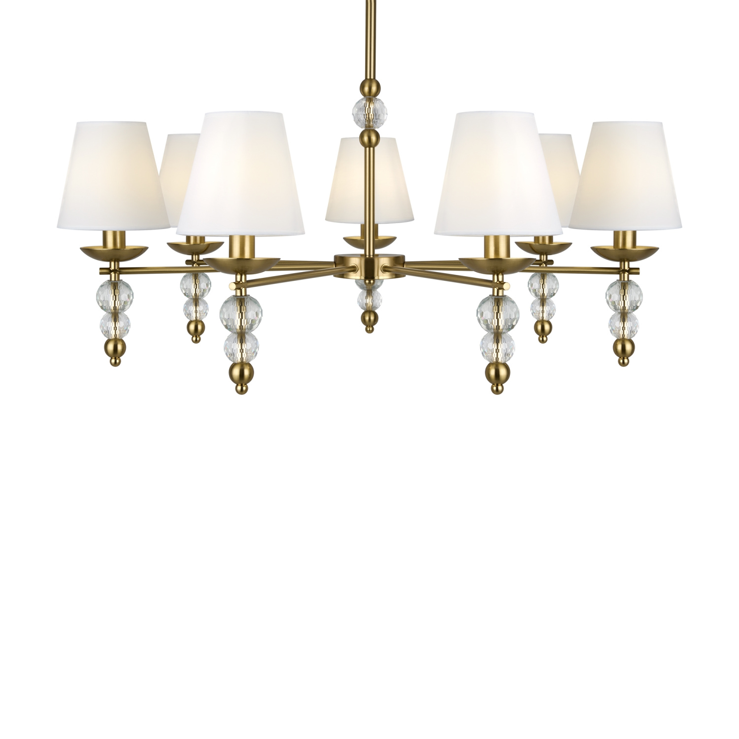 Freya Crystal Side Потолочный светильник цвет: латунь FR1009CL-07BS