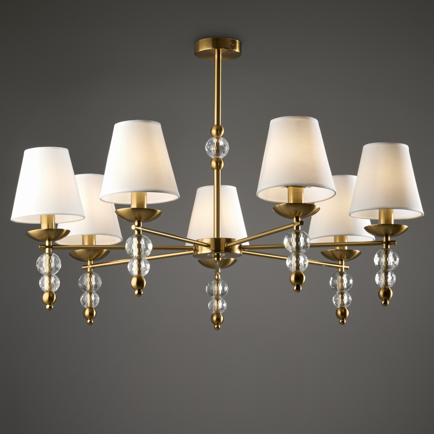 Freya Crystal Side Потолочный светильник цвет: латунь FR1009CL-07BS