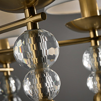 Freya Crystal Side Потолочный светильник цвет: латунь FR1009CL-07BS