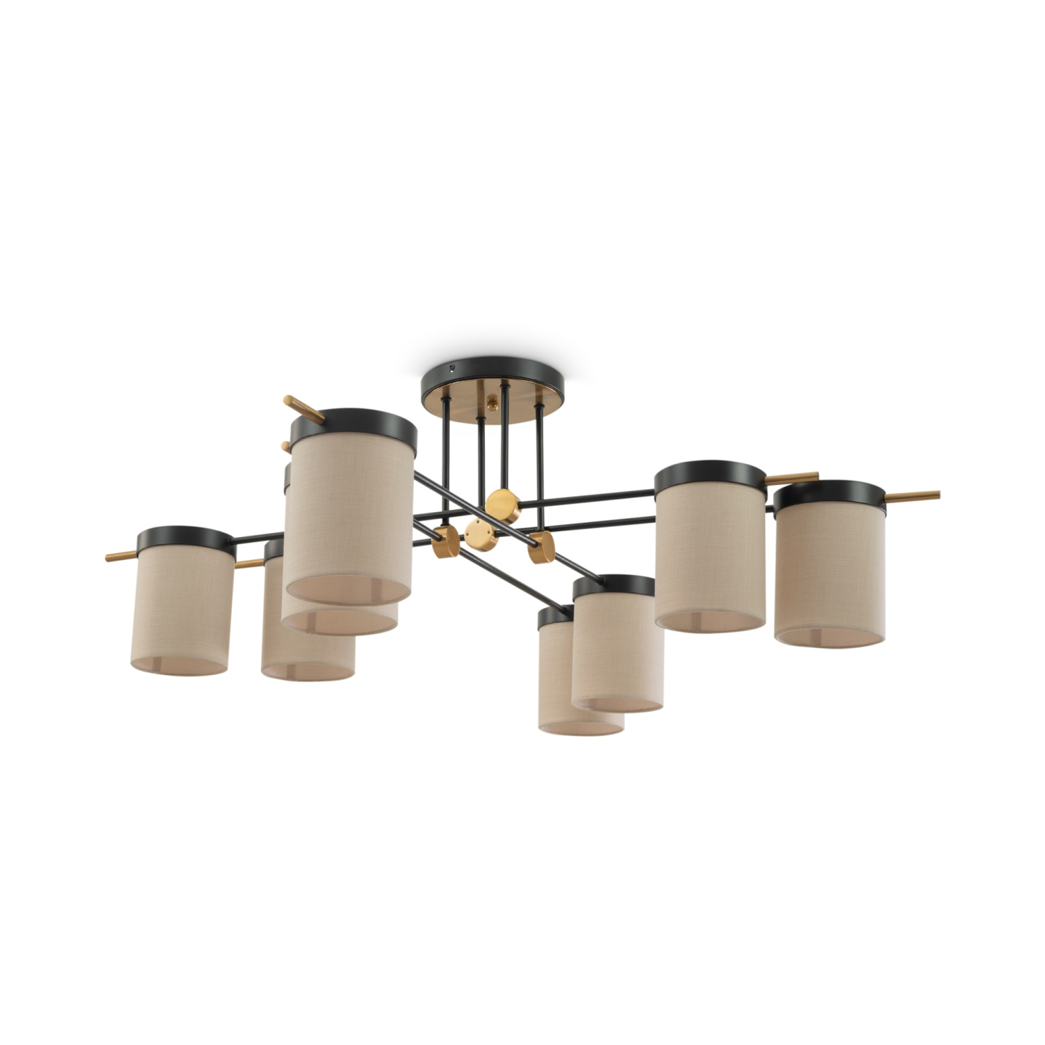 Freya Modern Bogy Потолочный светильник цвет: черный FR5377CL-08B