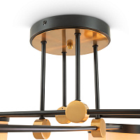 Freya Modern Bogy Потолочный светильник цвет: черный FR5377CL-08B