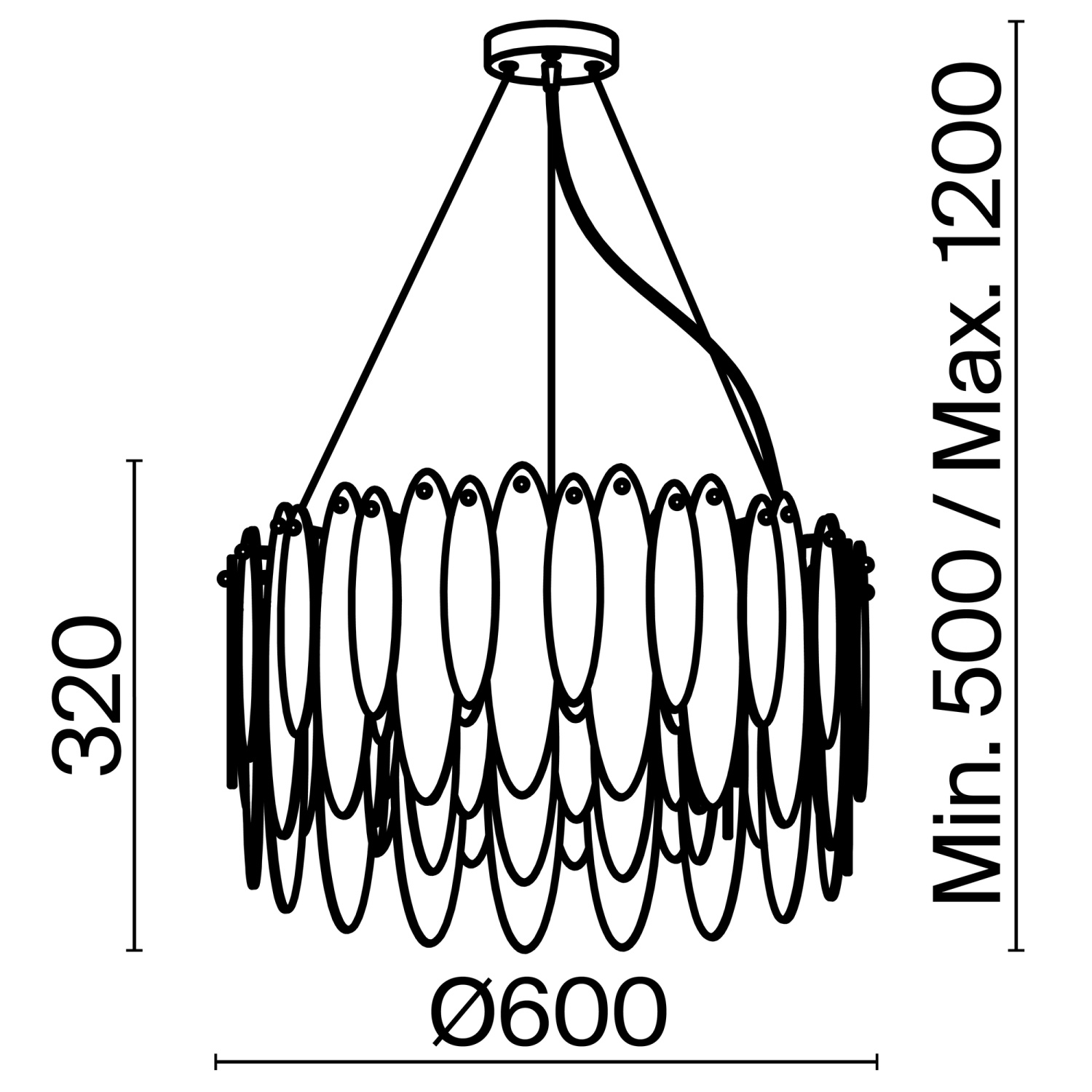 Freya Modern Lucrecia Подвесной светильник цвет: французское золото FR5217PL-08FG