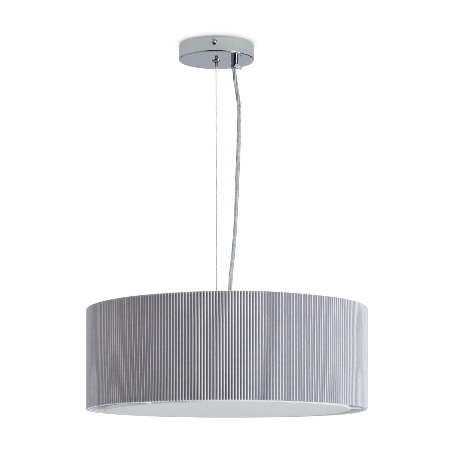 Freya Modern Pleating Подвесной светильник цвет: хром FR5434PL-03GR1