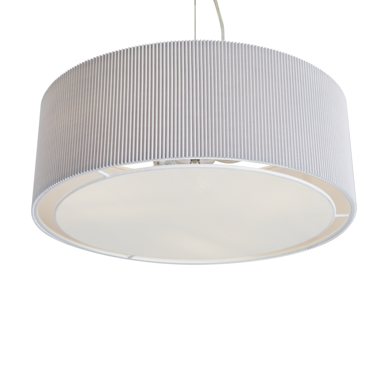 Freya Modern Pleating Подвесной светильник цвет: хром FR5434PL-03GR1