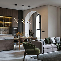 Freya Modern Brilliance Подвесной светильник цвет: черный FR5557PL-L32B