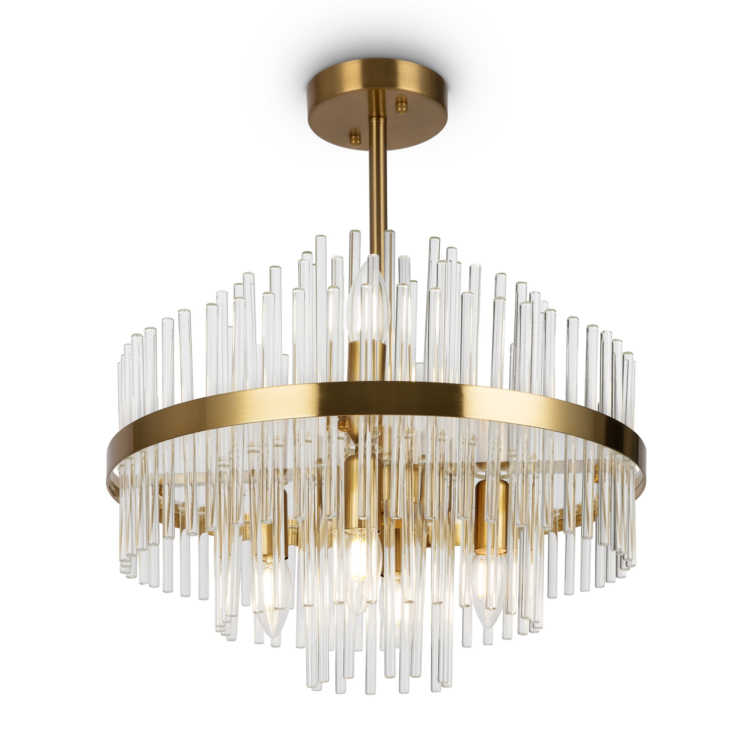 Freya Modern Agora Подвесной светильник цвет: латунь FR5216PL-06BS