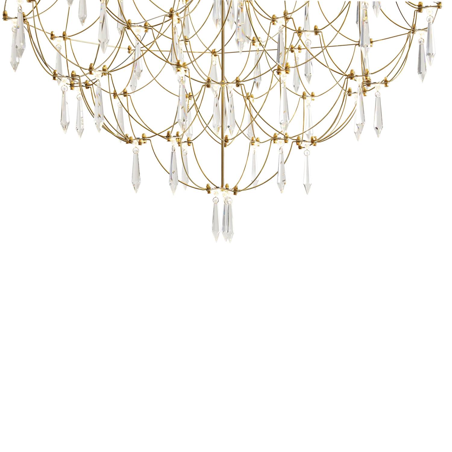 Freya LED Amela Подвесной светильник цвет: латунь FR6138PL-L44BS