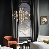 Freya LED Amela Подвесной светильник цвет: латунь FR6138PL-L44BS