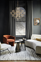 Freya LED Amela Подвесной светильник цвет: латунь FR6138PL-L44BS